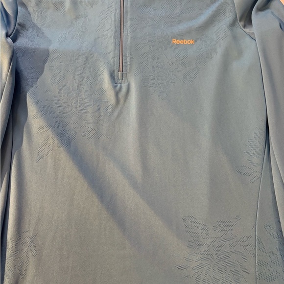 Reebok Sky Blue Half-Zip Pullover - Picture 4 of 4